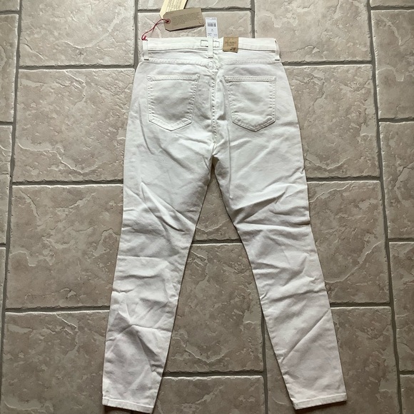 NWT Current/Elliott Ivory Denim Jeans - Picture 2 of 9